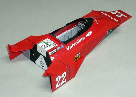 Ensign N176 - Chris Amon - GP Belgie 1976 Ensign N176 - Chris Amon - GP Belgie 1976