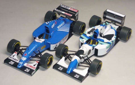 Ligier JS39 - Mark Blundell - GP Monaka 1993 Ligier JS39 - Mark Blundell - GP Monaka 1993