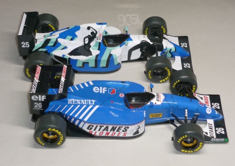 Ligier JS39 - Mark Blundell - GP Monaka 1993 Ligier JS39 - Mark Blundell - GP Monaka 1993