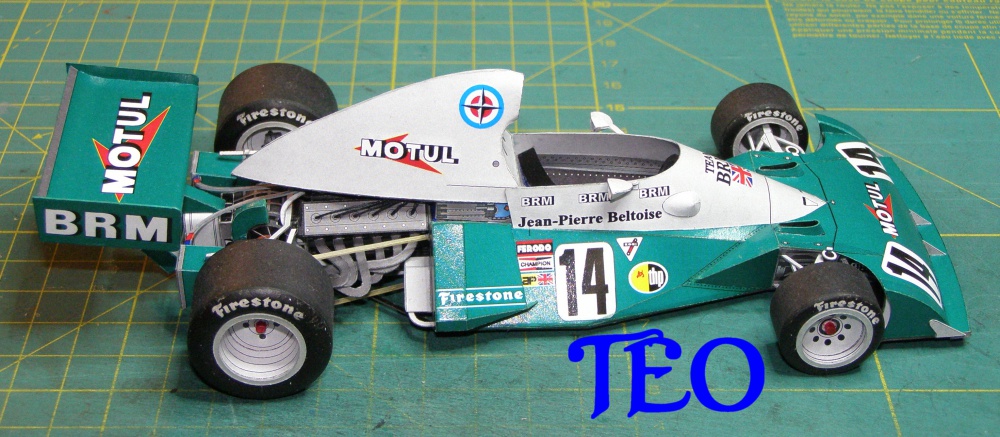 BRM P201 VC Itálie a VC Argentiny 1974 (Plná velikost v novém okně) BRM P201 VC Itálie a VC Argentiny 1974