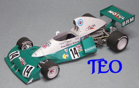 BRM P201 VC Itálie a VC Argentiny 1974 BRM P201 VC Itálie a VC Argentiny 1974