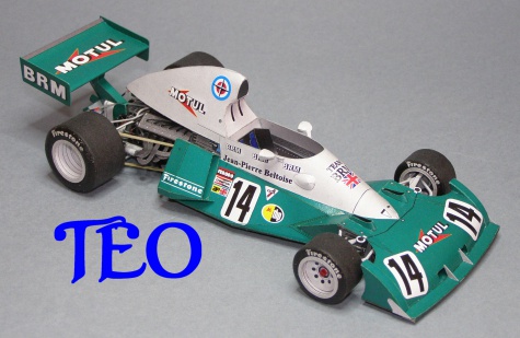 BRM P201 VC Itálie a VC Argentiny 1974 BRM P201 VC Itálie a VC Argentiny 1974