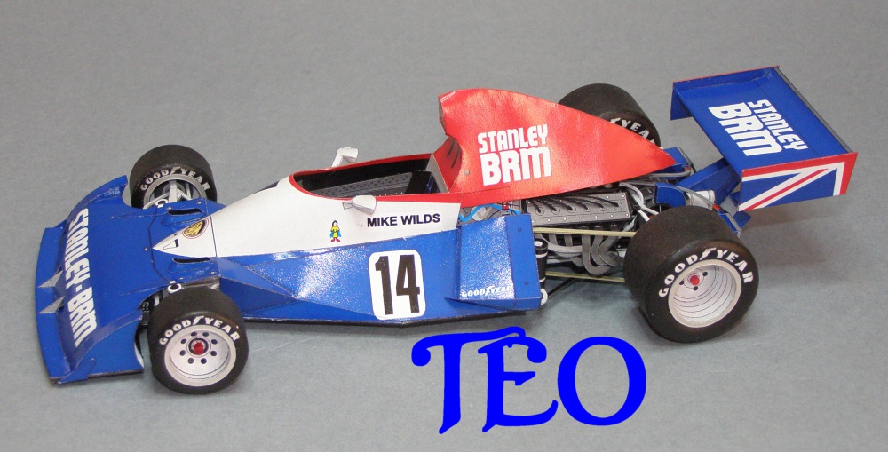 BRM P201 VC Itálie a VC Argentiny 1974 (Plná velikost v novém okně) BRM P201 VC Itálie a VC Argentiny 1974