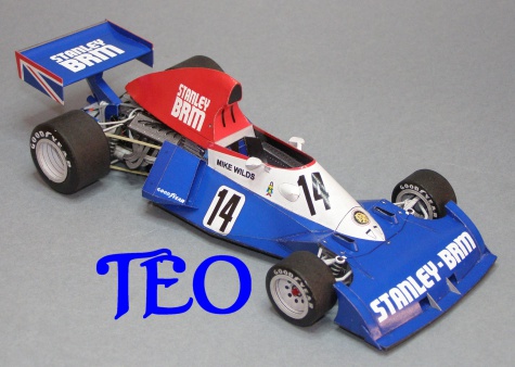 BRM P201 VC Itálie a VC Argentiny 1974 BRM P201 VC Itálie a VC Argentiny 1974