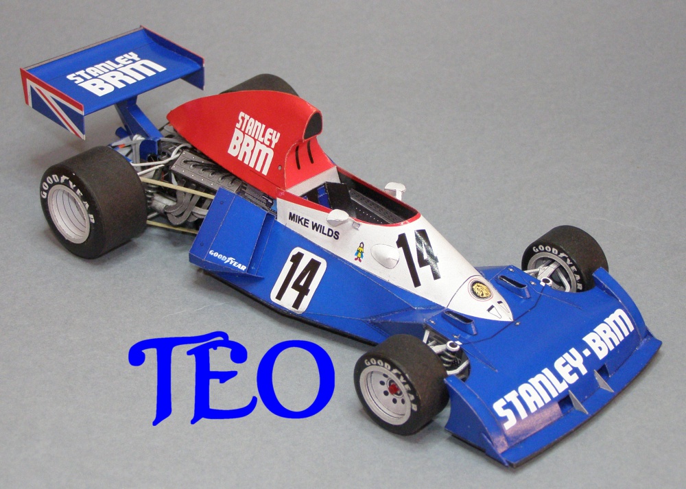 BRM P201 VC Itálie a VC Argentiny 1974 (Plná velikost v novém okně) BRM P201 VC Itálie a VC Argentiny 1974