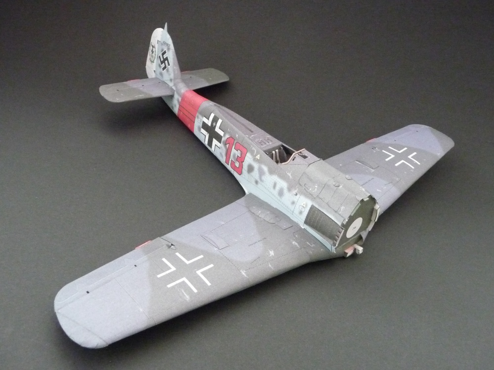 Focke Wulf FW-190 A-8 (Plná velikost v novém okně) Focke Wulf FW-190 A-8