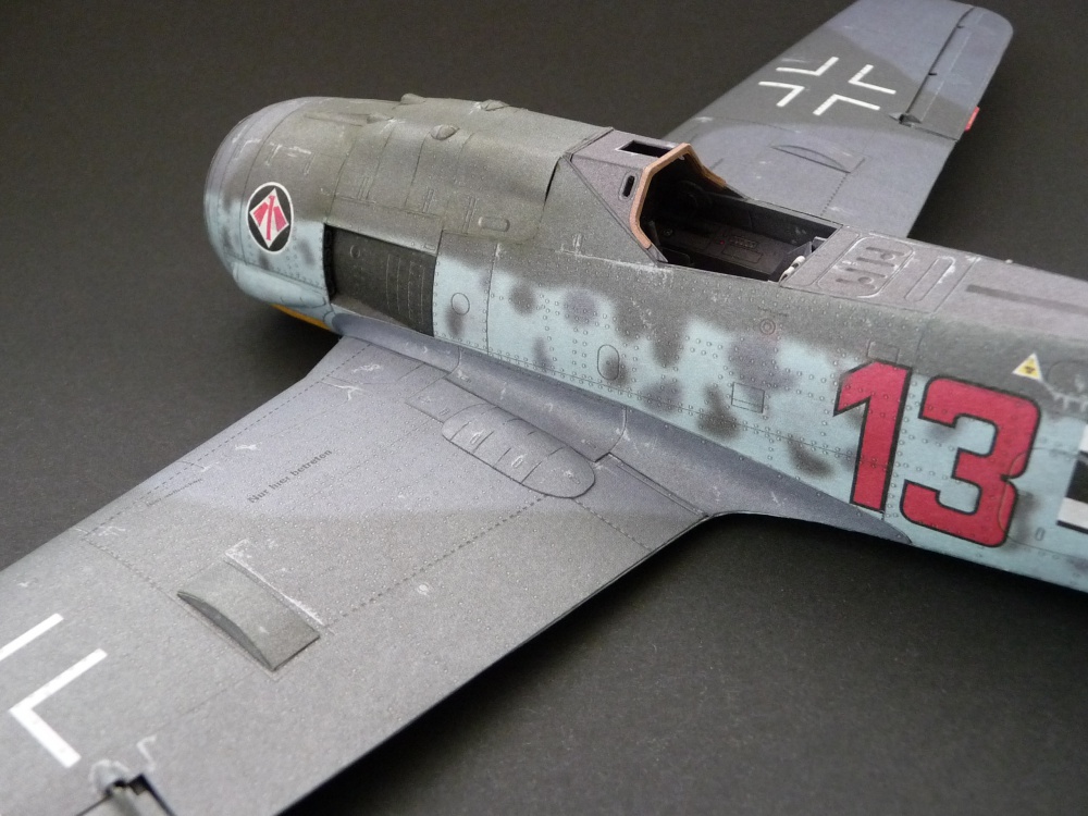 Focke Wulf FW-190 A-8 (Plná velikost v novém okně) Focke Wulf FW-190 A-8