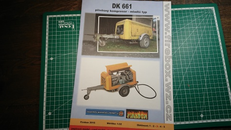 DK 661 přívěsný kompresor DK 661 přívěsný kompresor