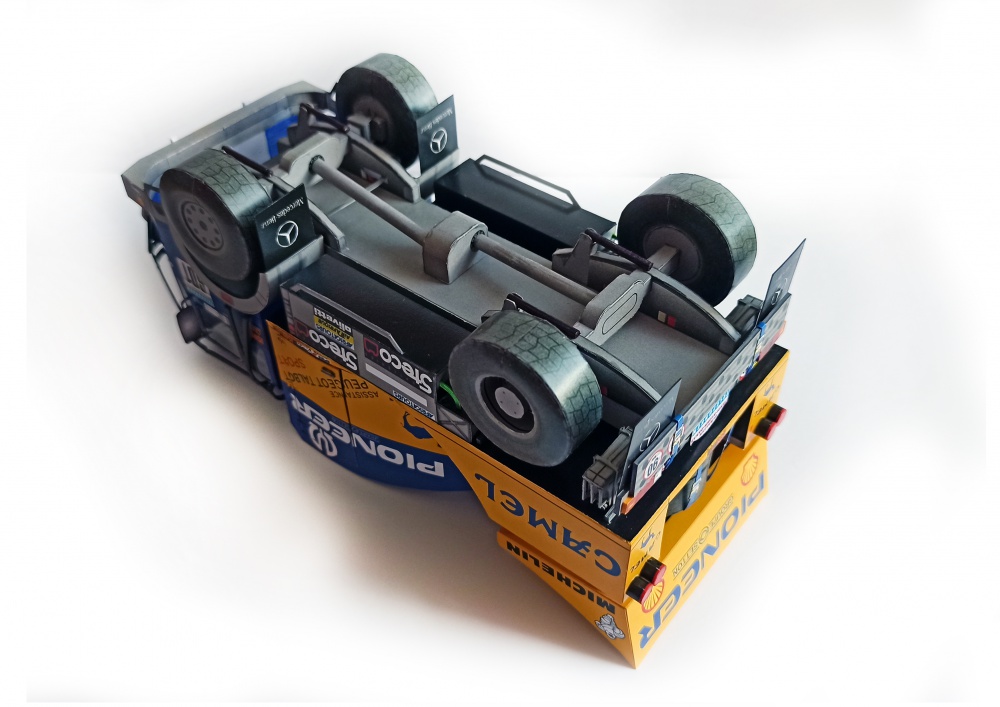 Mercedes - Benz 1936AK Dakar 1987 (Plná velikost v novém okně) Mercedes - Benz 1936AK Dakar 1987