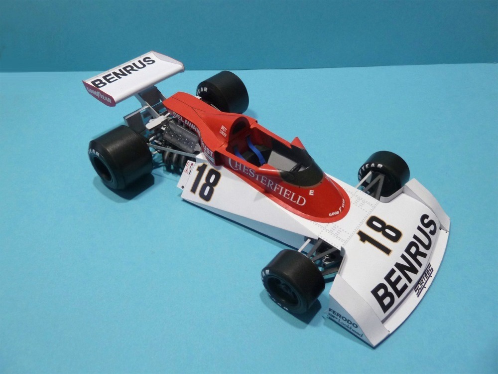 Surtees TS19 US GP 1976 Practise (Plná velikost v novém okně) Surtees TS19 US GP 1976 Practise