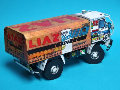 LIAZ 111.154 DAKAR 1988 LIAZ 111.154 DAKAR 1988