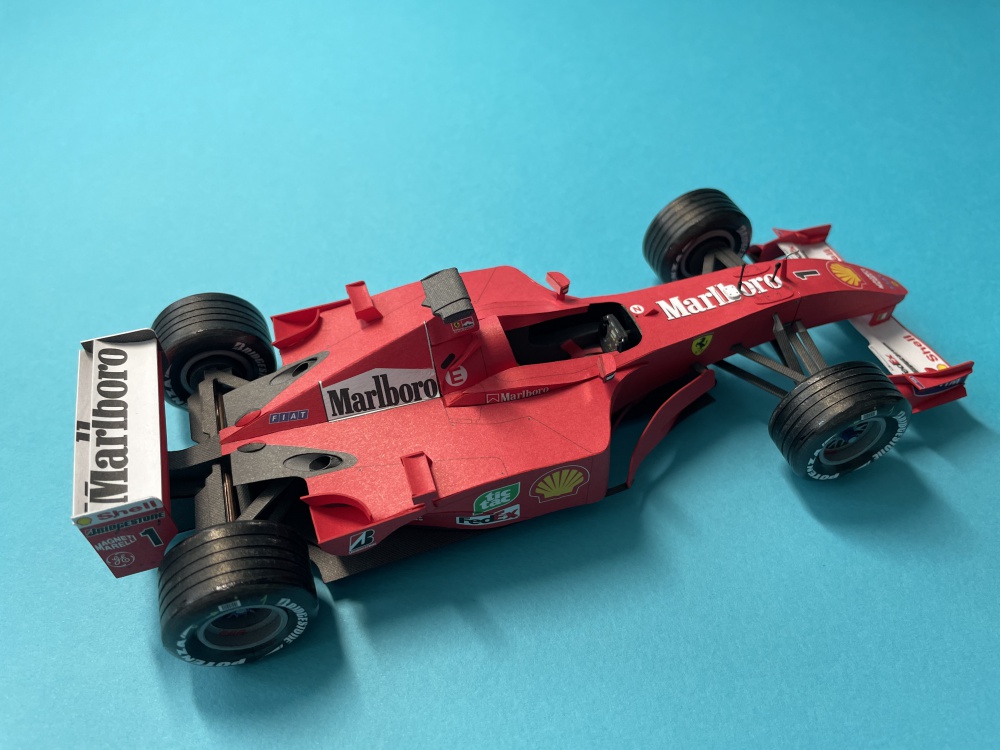 Ferrari F2001 (Plná velikost v novém okně) Ferrari F2001