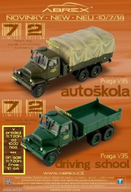Praga V3S Auto�kola