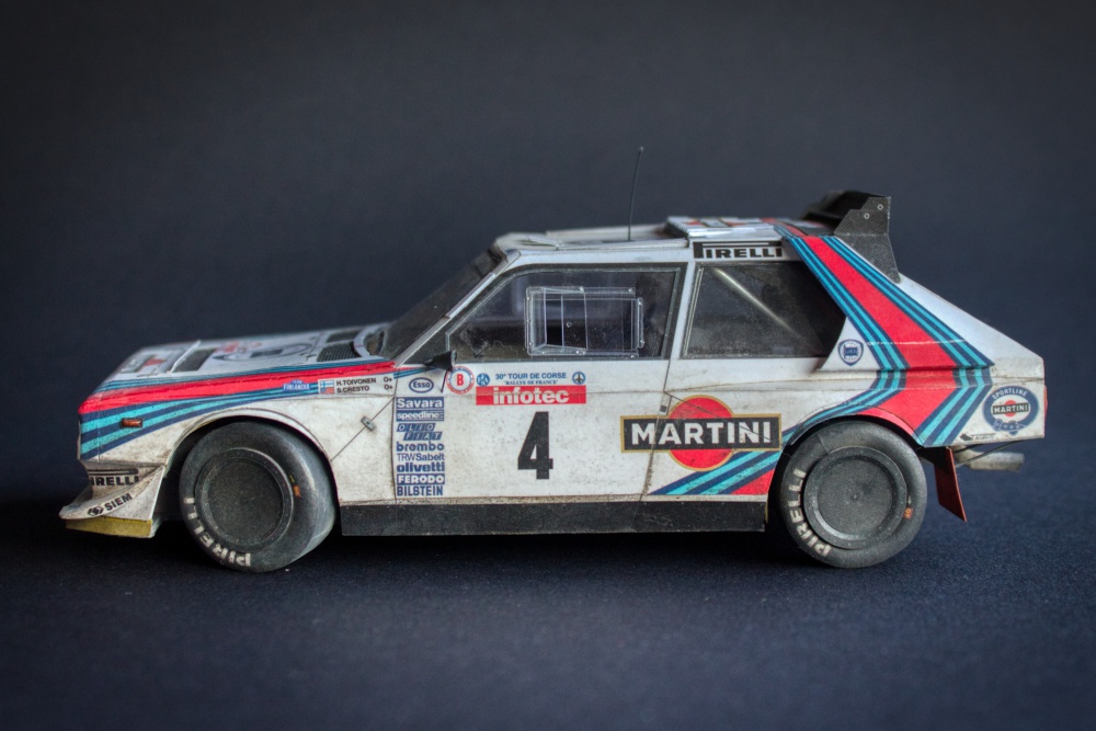 Lancia Delta S4/Tour de Corse 1986 (Plná velikost v novém okně) Lancia Delta S4/Tour de Corse 1986