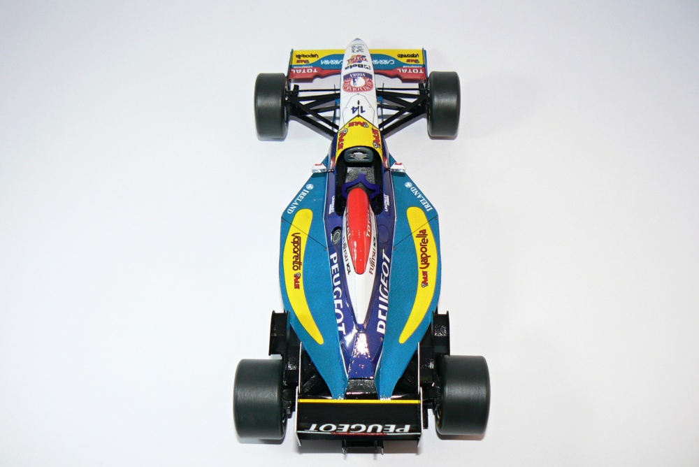 JORDAN 195, Rubens Barrichello - GP Spain 1995 (Plná velikost v novém okně) JORDAN 195, Rubens Barrichello - GP Spain 1995