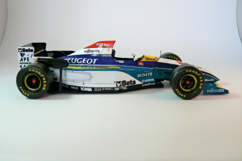 JORDAN 195, Rubens Barrichello - GP Spain 1995 JORDAN 195, Rubens Barrichello - GP Spain 1995