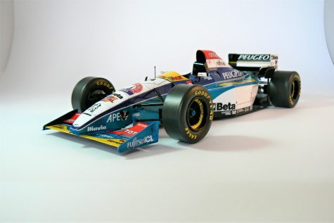 JORDAN 195, Rubens Barrichello - GP Spain 1995 JORDAN 195, Rubens Barrichello - GP Spain 1995