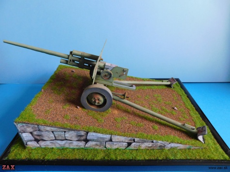 Rusk� protitankov� delo ZIS-2 (Sk�ro�)