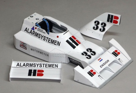 Ensign N174 - Roelof Wunderink - GP Rakouska 1975 Ensign N174 - Roelof Wunderink - GP Rakouska 1975