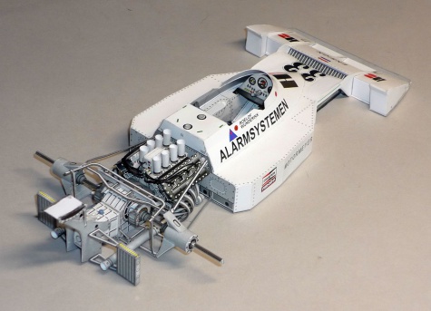 Ensign N174 - Roelof Wunderink - GP Rakouska 1975 Ensign N174 - Roelof Wunderink - GP Rakouska 1975