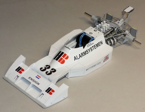 Ensign N174 - Roelof Wunderink - GP Rakouska 1975 Ensign N174 - Roelof Wunderink - GP Rakouska 1975