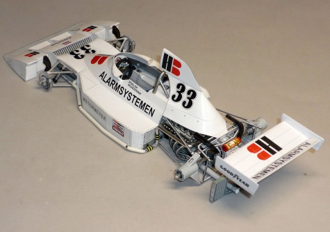 Ensign N174 - Roelof Wunderink - GP Rakouska 1975 Ensign N174 - Roelof Wunderink - GP Rakouska 1975