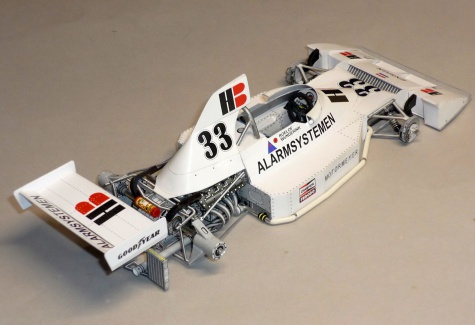 Ensign N174 - Roelof Wunderink - GP Rakouska 1975 Ensign N174 - Roelof Wunderink - GP Rakouska 1975