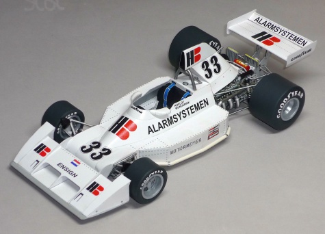 Ensign N174 - Roelof Wunderink - GP Rakouska 1975 Ensign N174 - Roelof Wunderink - GP Rakouska 1975