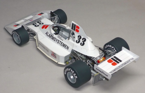 Ensign N174 - Roelof Wunderink - GP Rakouska 1975 Ensign N174 - Roelof Wunderink - GP Rakouska 1975