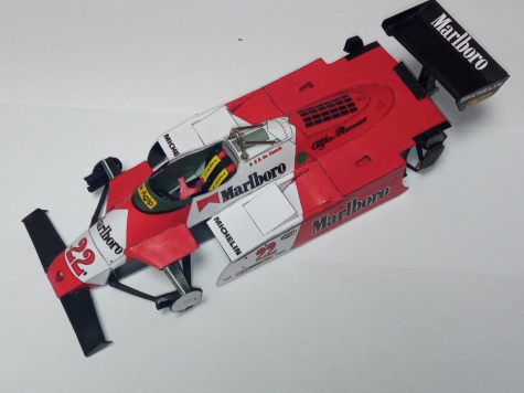 Alfa Romeo 182T A. De Cesaris 1982 GP Monaco