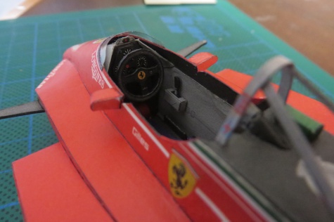 Ferrari 126 C1; Gilles Villeneuve; GP USA-West 1982 Ferrari 126 C1; Gilles Villeneuve; GP USA-West 1982