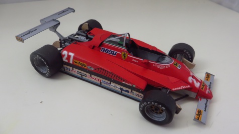 Ferrari 126 C1; Gilles Villeneuve; GP USA-West 1982