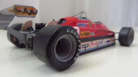 Ferrari 126 C1; Gilles Villeneuve; GP USA-West 1982