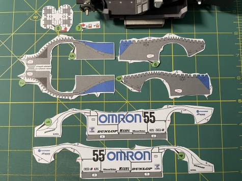 PORSCHE 962C OMRON PORSCHE 962C OMRON