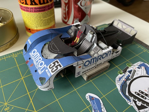 PORSCHE 962C OMRON PORSCHE 962C OMRON