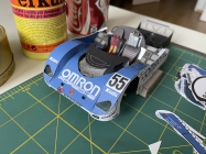 PORSCHE 962C OMRON