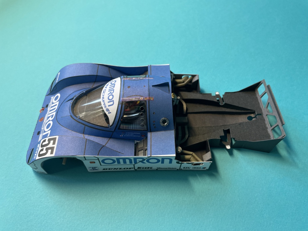 PORSCHE 962C OMRON (Plná velikost v novém okně) PORSCHE 962C OMRON