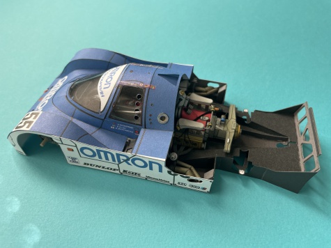 PORSCHE 962C OMRON PORSCHE 962C OMRON