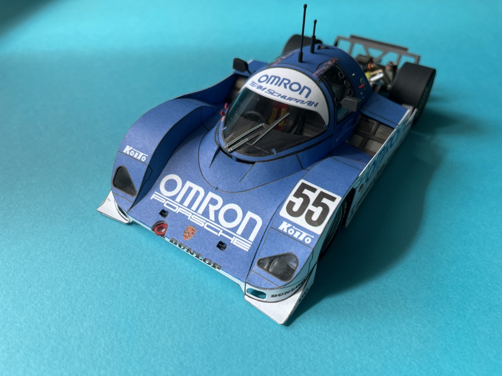 PORSCHE 962C OMRON (Plná velikost v novém okně) PORSCHE 962C OMRON
