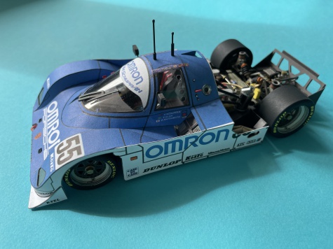 PORSCHE 962C OMRON PORSCHE 962C OMRON