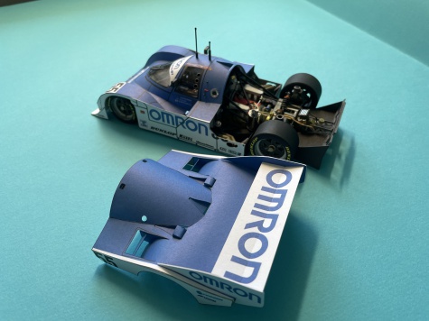 PORSCHE 962C OMRON PORSCHE 962C OMRON