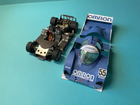 PORSCHE 962C OMRON PORSCHE 962C OMRON