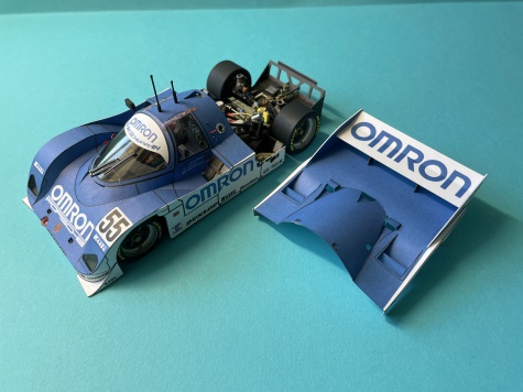PORSCHE 962C OMRON