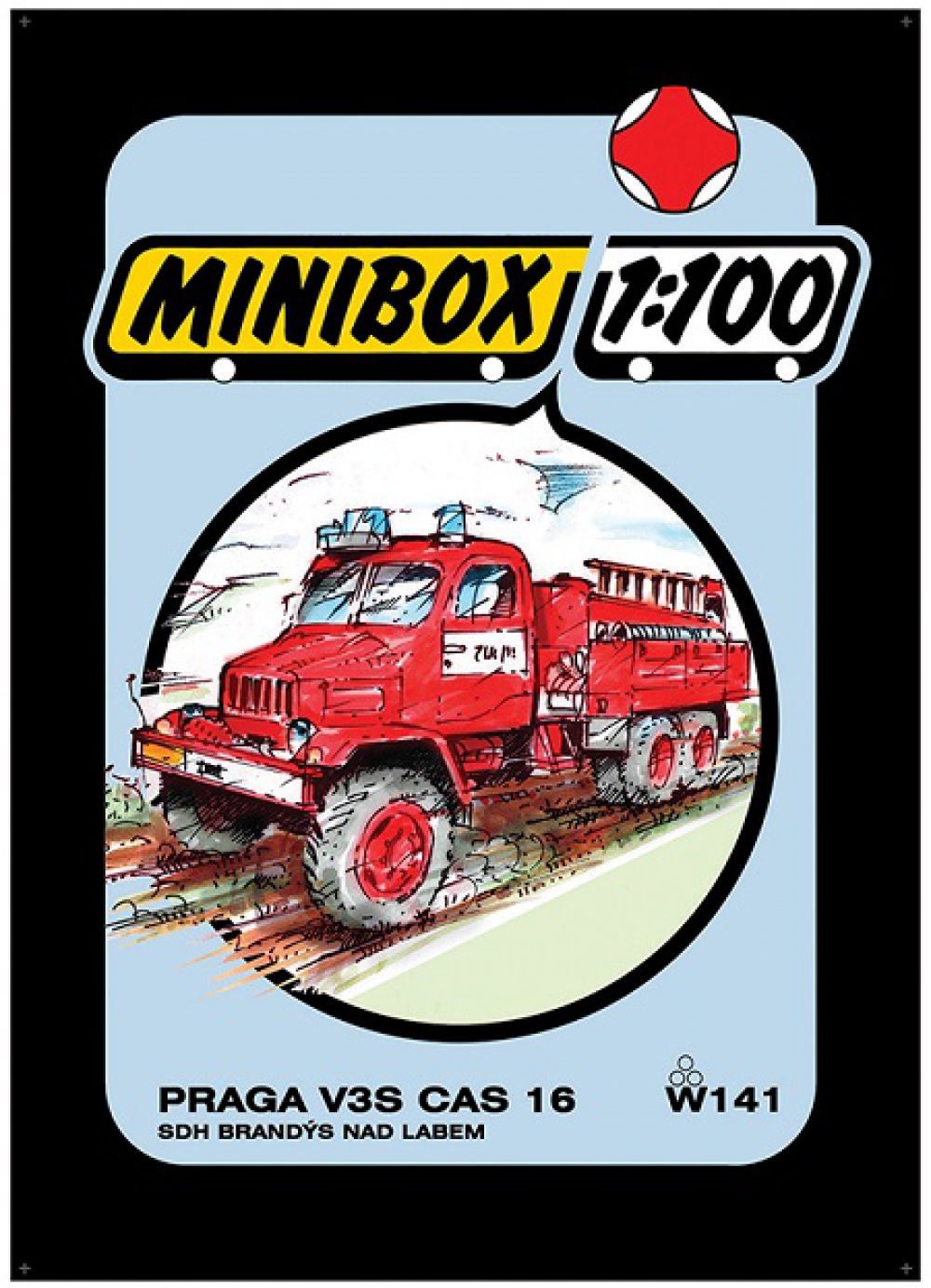 Minibox PRAGA V3S CAS 16 (Plná velikost v novém okně) Minibox PRAGA V3S CAS 16