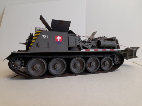 VT 34 vypro��ovac� tank
