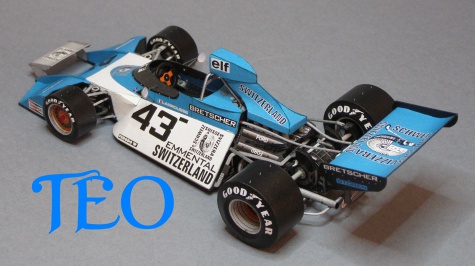 Brabham BT42 G.Larrousse VC Belgie 1974 Brabham BT42 G.Larrousse VC Belgie 1974