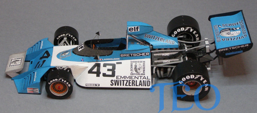 Brabham BT42 G.Larrousse VC Belgie 1974 (Plná velikost v novém okně) Brabham BT42 G.Larrousse VC Belgie 1974