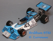 Brabham BT42 G.Larrousse VC Belgie 1974