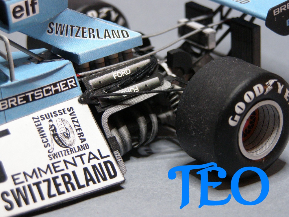 Brabham BT42 G.Larrousse VC Belgie 1974 (Plná velikost v novém okně) Brabham BT42 G.Larrousse VC Belgie 1974