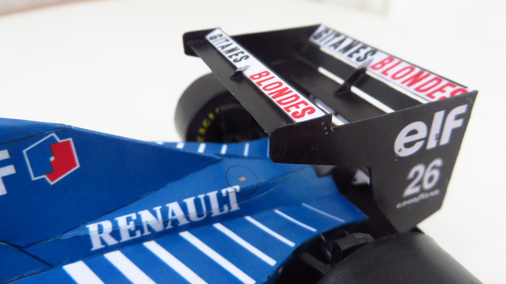 Ligier JS39; Mark Blundell; Monaco-GP 1993 (Plná velikost v novém okně) Ligier JS39; Mark Blundell; Monaco-GP 1993